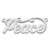14k White Gold Polished Name Plate XNA143W