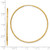 14k 1.25mm Diamond-cut Endless Hoop Earring XY1221