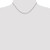 14K White Gold 14 inch 1.4mm Box with Lobster Clasp Chain WLB125-14