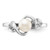 14k White Gold 5.5mm FW Cultured Pearl A Diamond ring Y2017PL/A