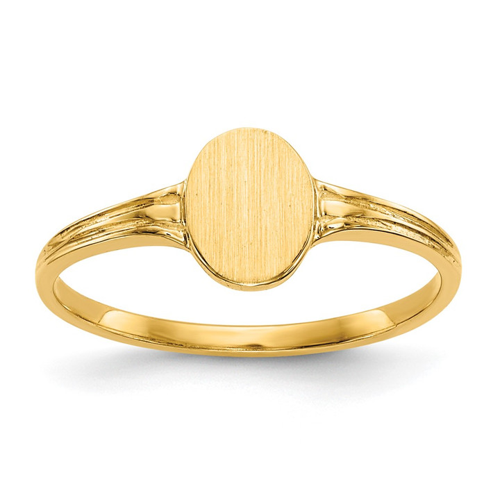 10K Signet Ring 10CH209