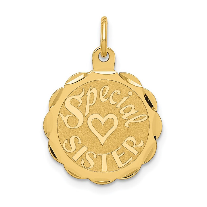 14K SPECIAL SISTER Charm XAC645