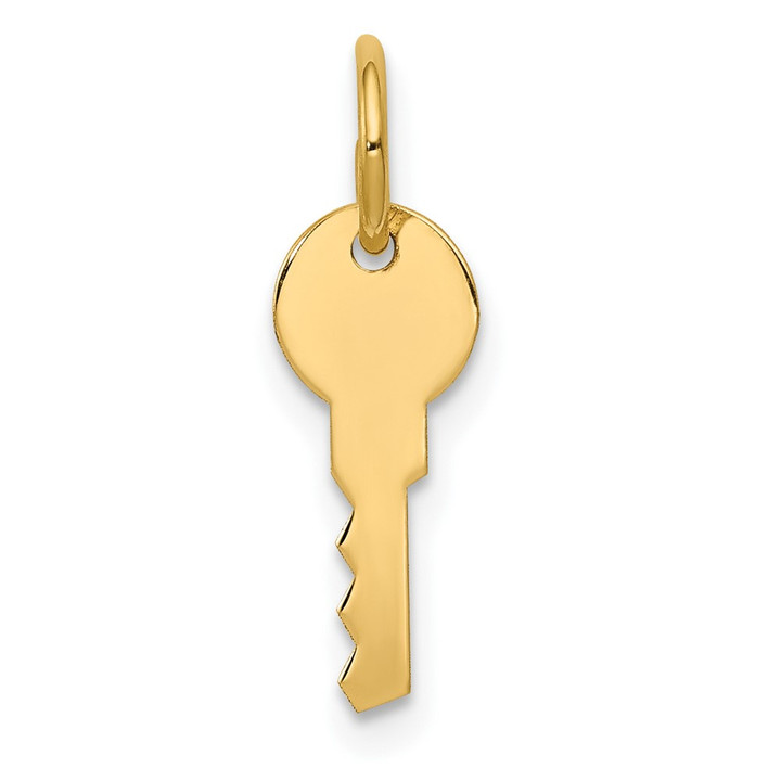 14K Polished Key Charm YC453