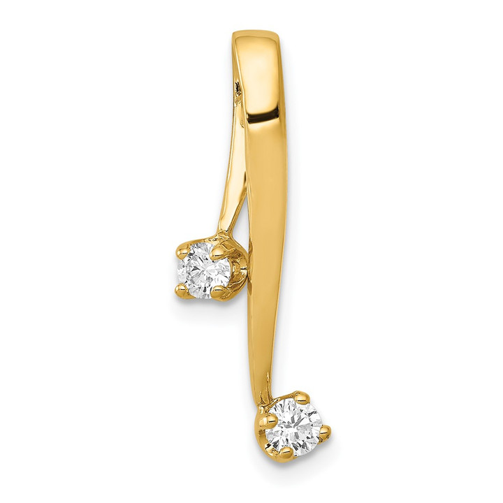 14k AAA 2-3.0mm Diamond Chain Slide XP34AAA