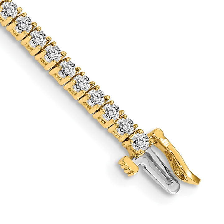 14k AA Diamond Tennis Bracelet X601AA