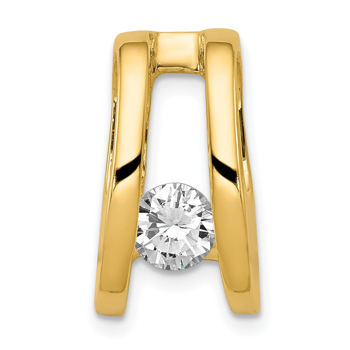 14k A 5.25mm Diamond Slide XS229A