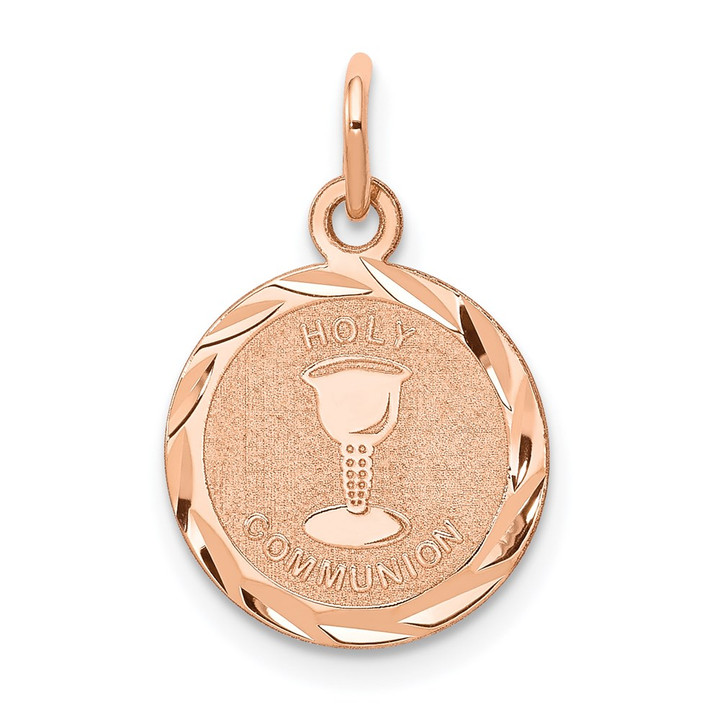 14k Rose-Gold Holy Communion Charm XAC889