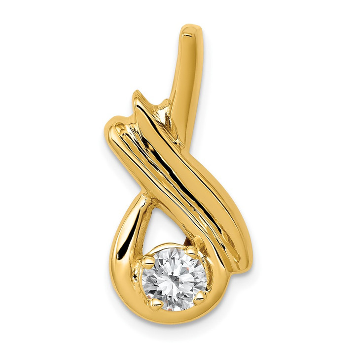 14k 5mm A Diamond Fancy Chain Slide XS243A
