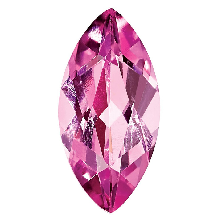 Created Pink Sapphire 6x3mm Marquise CS-0603-MQF-PK