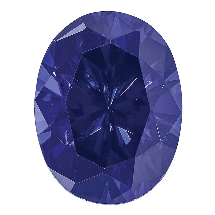 Created Blue Sapphire 10x8mm Oval CS-1008-OVF-BL