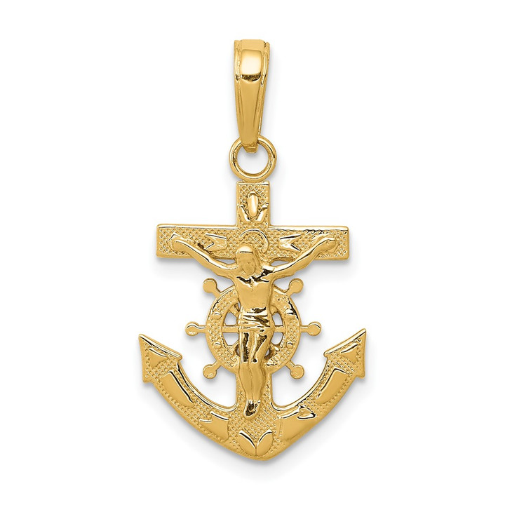 10k Mariners Crucifix Pendant 10D3698
