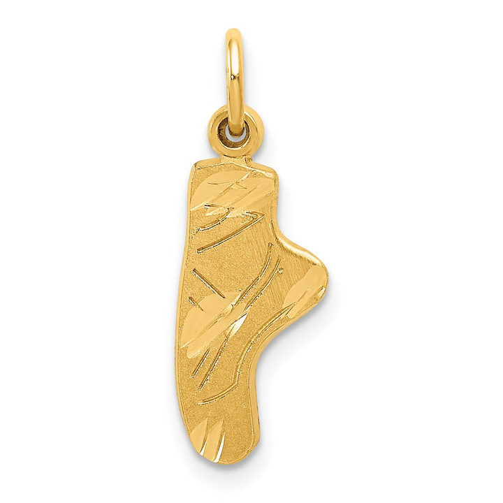 14k Ballet Slipper Charm C420