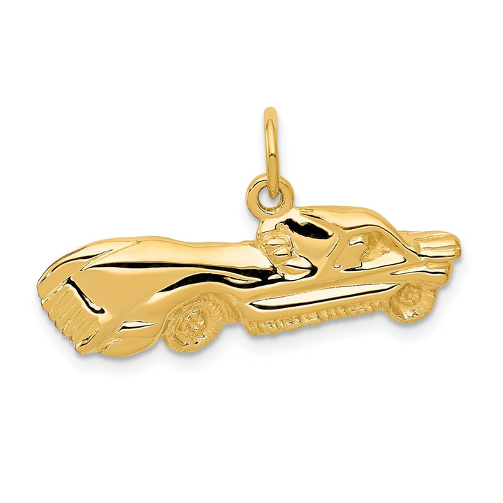 14k Sports Car Charm C1106