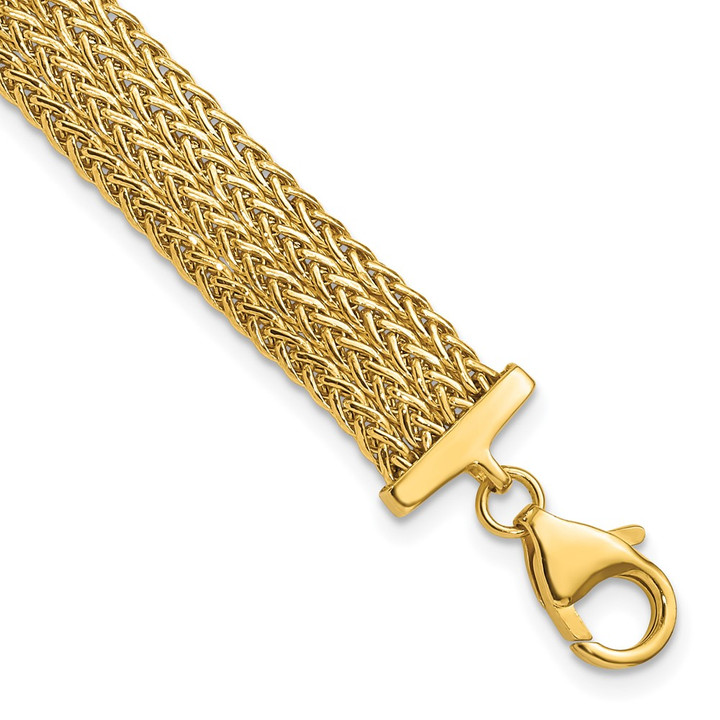 14K Polished Fancy Bracelet FB1969-7.5
