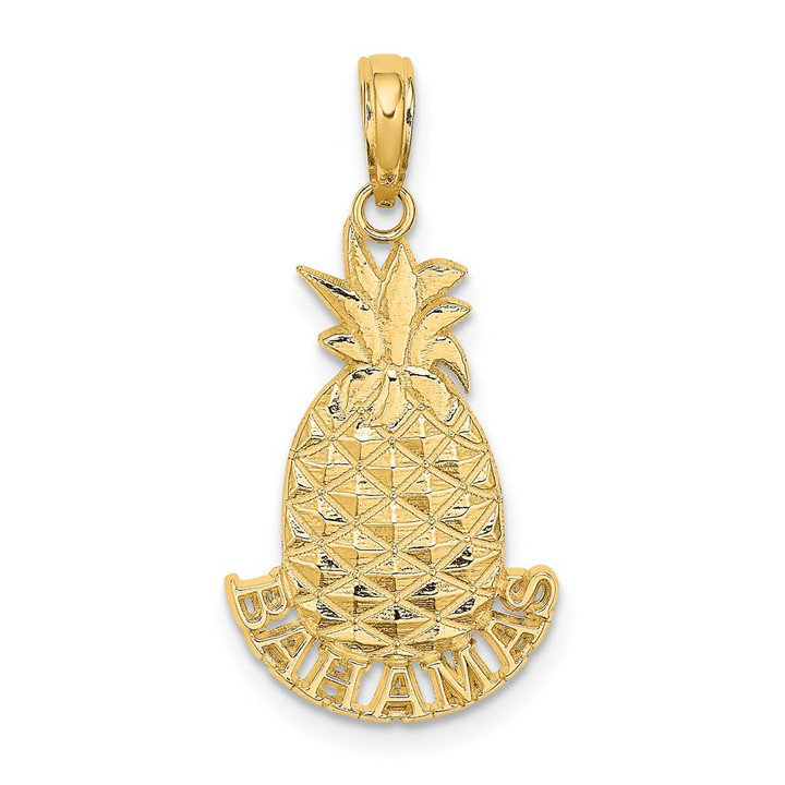14K BAHAMAS Pineapple Charm K8654