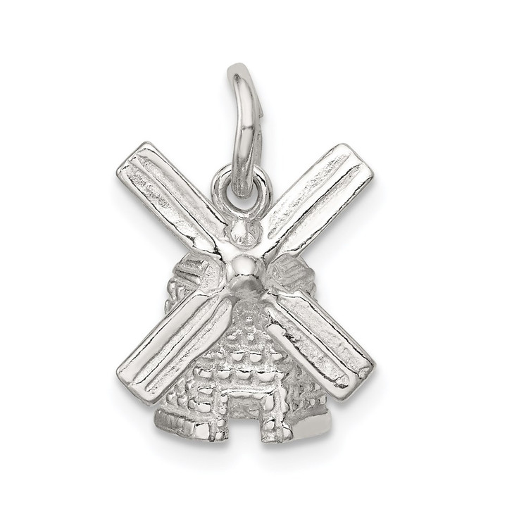 Sterling Silver Windmill Charm QC1007