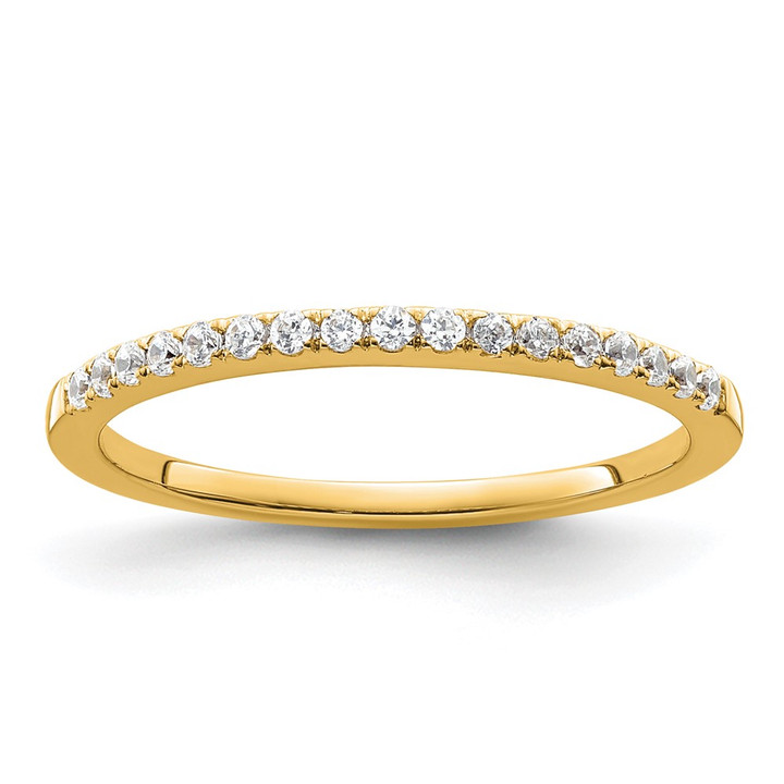 14K Gold Lab Grown Diamond VS/SI FGH Wedding Band RM2042B-017-7YLG