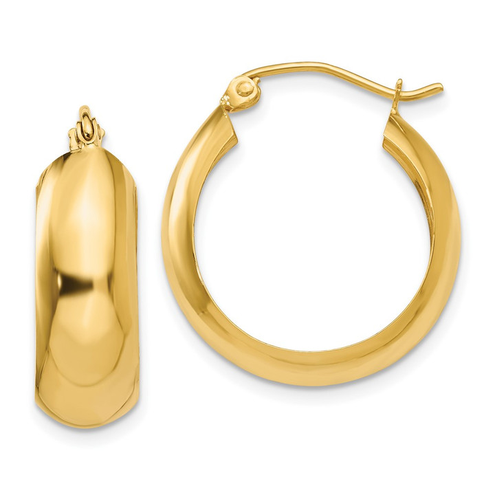 10k Hoop Earrings 10S1167