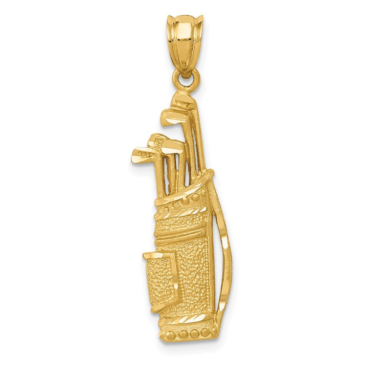 14k Golf Bag Charm C718