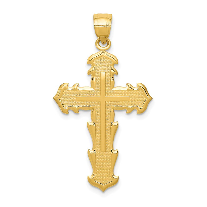 14k Passion Cross Pendant C4331