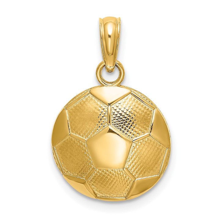 10K Soccer Ball Charm 10K5434