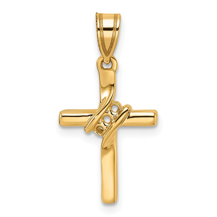 14k Diamond Cross Mounting PM4990-005-Y