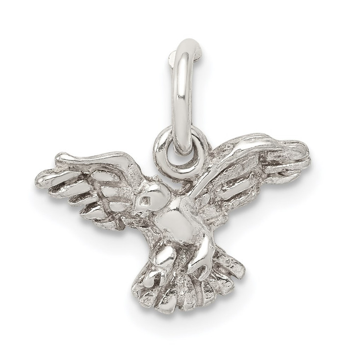 Sterling Silver Eagle Charm QC881