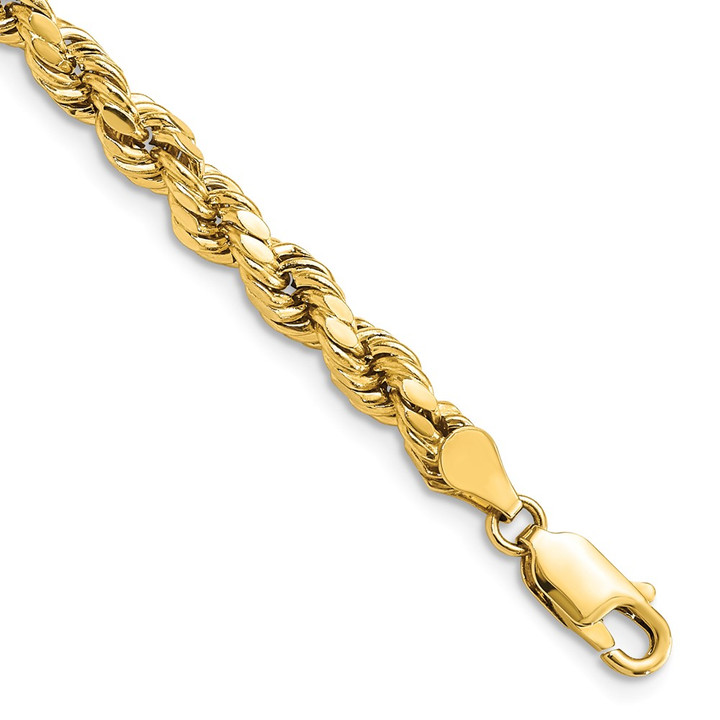 10k 4.9mm Semi-solid D/C Rope Chain 10DH035-9