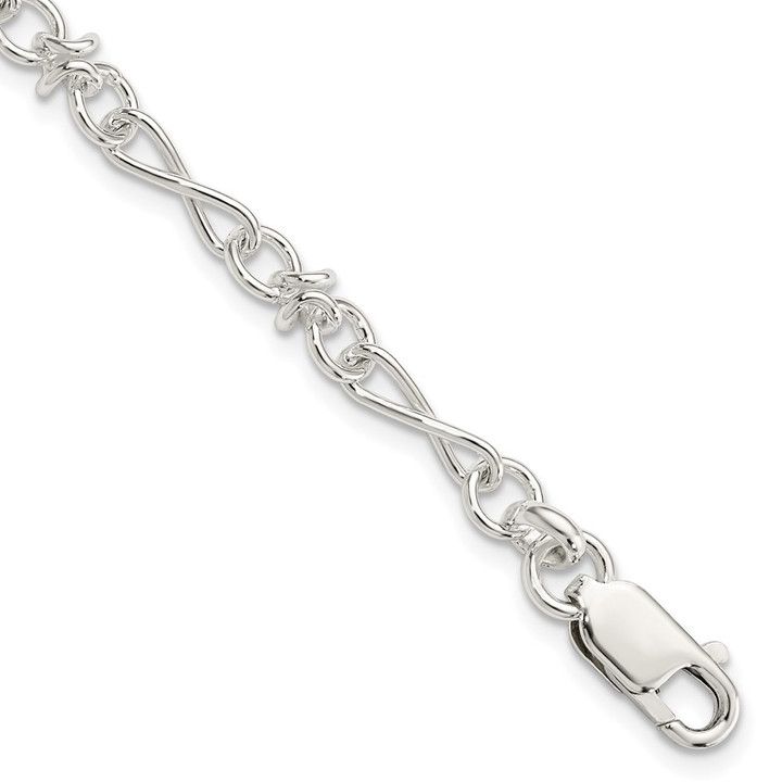 Sterling Silver Bracelet QG2217-7.5