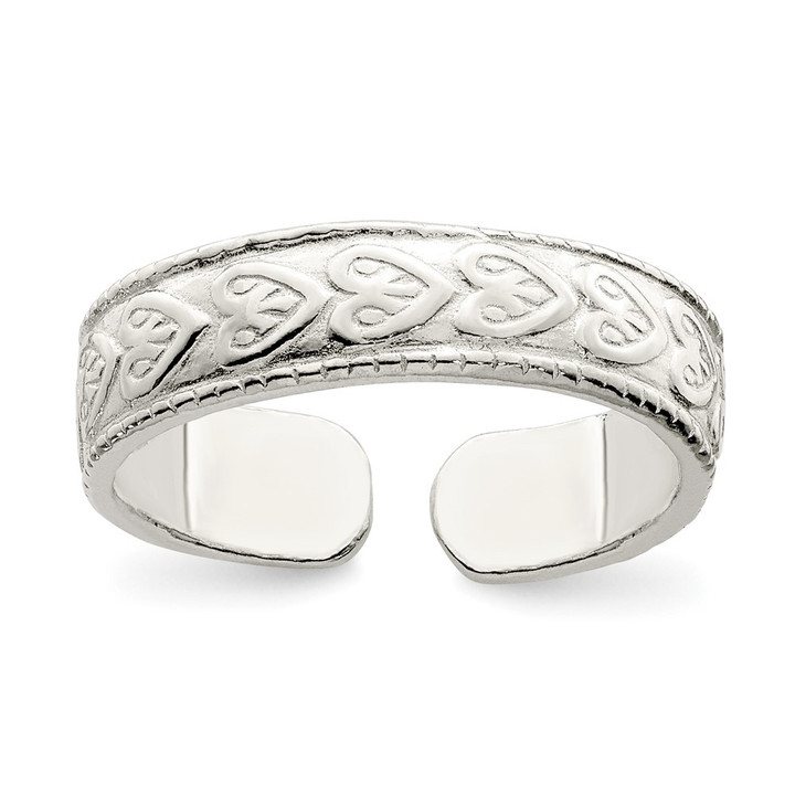 Sterling Silver Toe Ring QR620