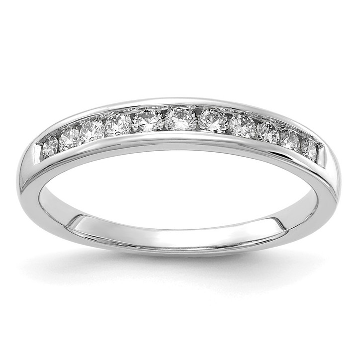 14kw Lab Grown Diamond VS DEF 1/3ct Channel Band RM4395B-033-WLD