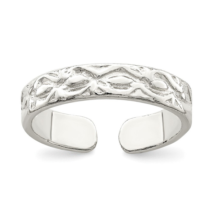 Sterling Silver Toe Ring QR628