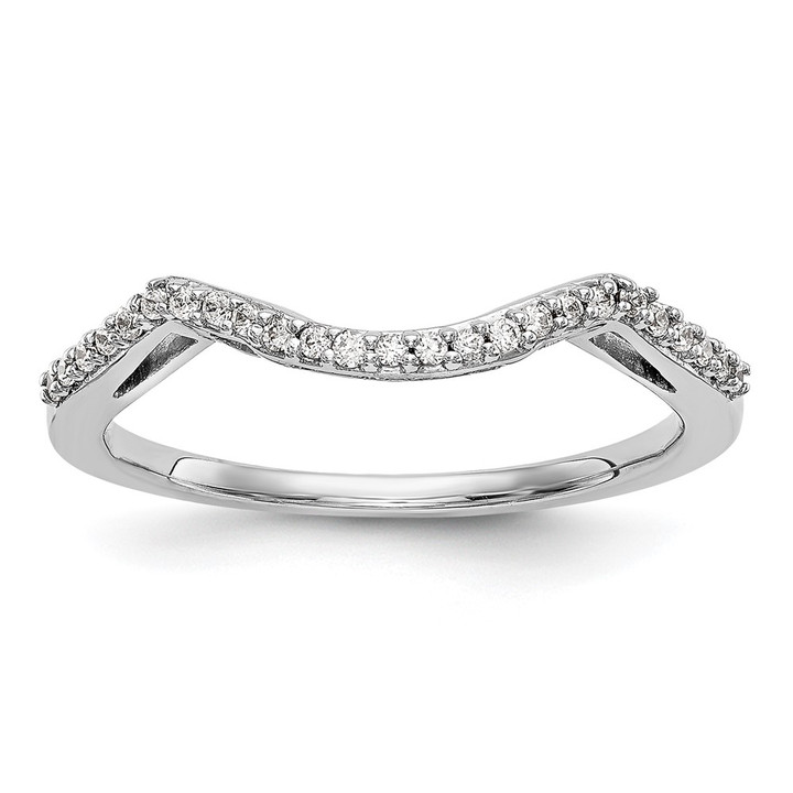 14K White Gold Lab Grown VS/SI FGH Dia Wedding Band RM2257B-013-WLG