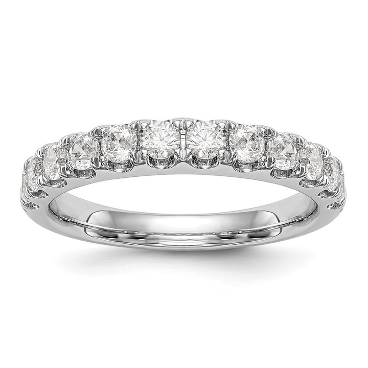 14K White Gold Lab Grown Diamond VS/SI FGH Wedding Band RM2927B-084-7WLG