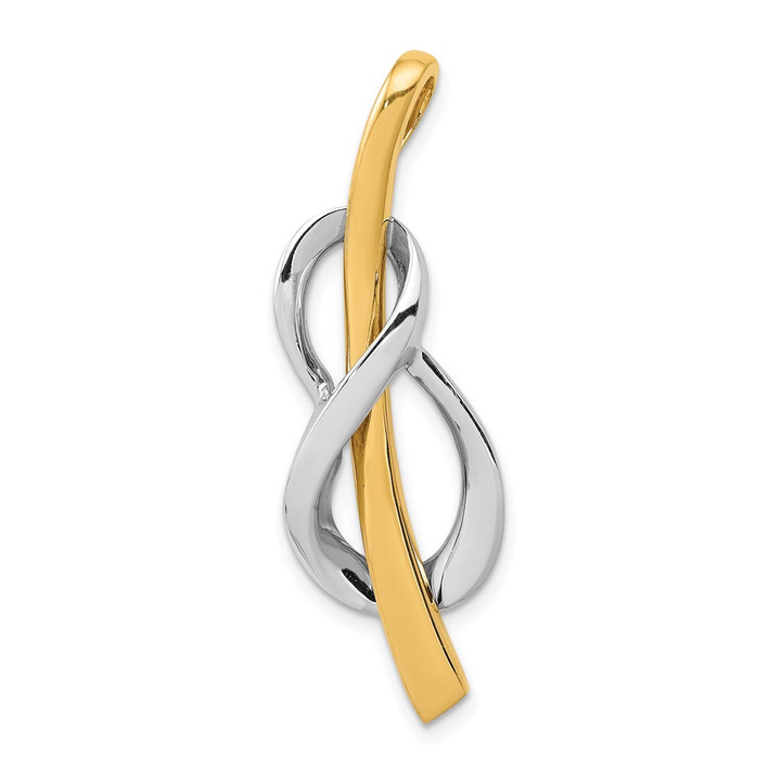 14K Two-Tone Slide SL583