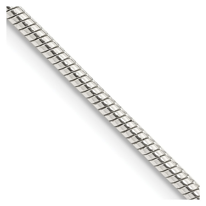 Sterling Silver 2mm Snake Chain QSN060-30