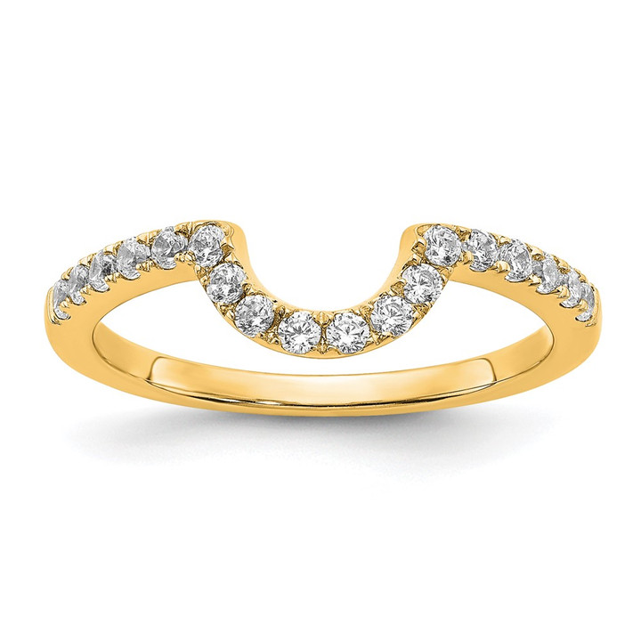 14K Gold Lab Grown Diamond VS/SI FGH Matching Wedding Band RM7990B-027-YLG