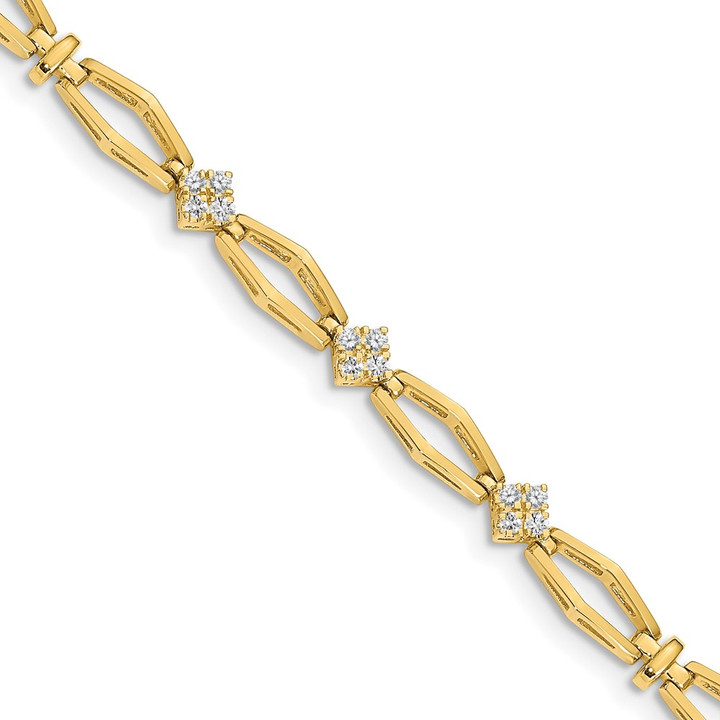 14k VS Diamond Fancy Bracelet X784VS
