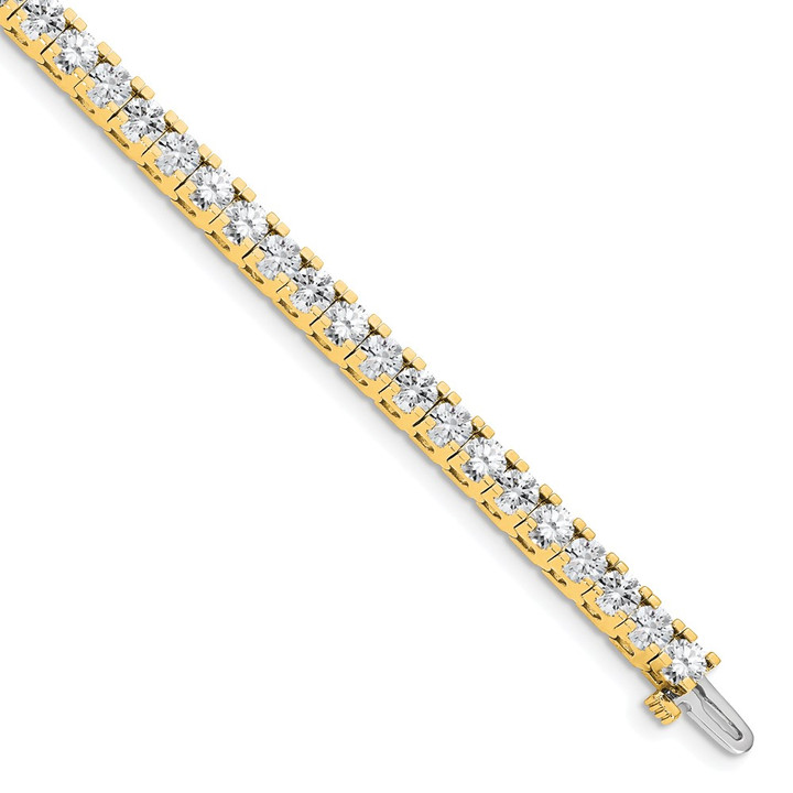 14k AAA Diamond Tennis Bracelet X2045AAA