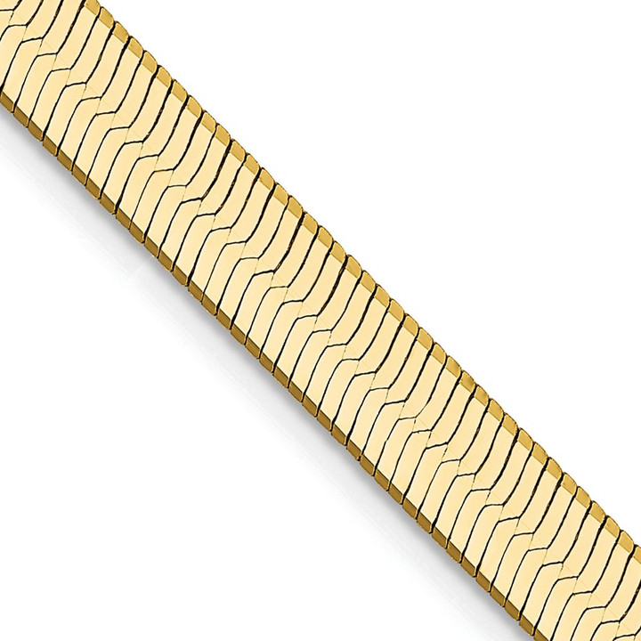 14k 5mm Silky Herringbone Chain SLK050-22