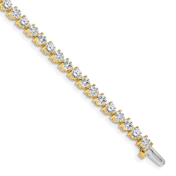 14k A Diamond Tennis Bracelet X2842A