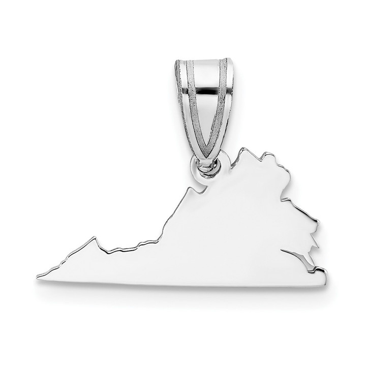 14KW Virginia State Pendant XNA707W-VA