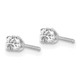 14kw .20ct I2 K-L Diamond Stud Push-on Post Earrings ST1-20W