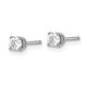 14kw .30ct I1 J-K Diamond Stud Push-on Post Earrings ST2-30W