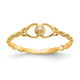 14k VS Diamond heart ring Y4200VS