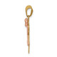 14k Two-tone AAA Diamond Kid Pendant XK501AAA