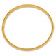 10k 5/16 Oversize High Polished Hinged Bangle Bracelet 10HP5/16O