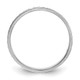 14k White Gold 3mm Design Etched Wedding Band Size 5.5 XWB250-5.5