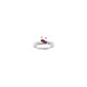 Sterling Silver Rhodium-plated Family Jewelry Ring XMR10/2SS-6