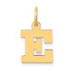 14k Small Block Letter E Initial Charm YC664E